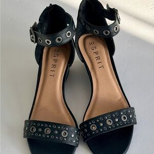 Esprit Black Studded Women's Sandals